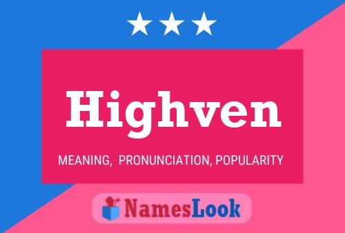 Highven 名字海报