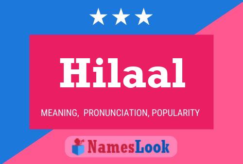 Hilaal 名字海报