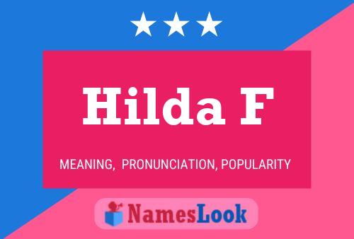 Hilda F 名字海报