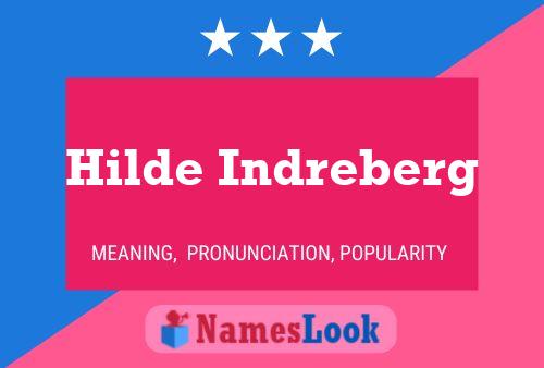 Hilde Indreberg 名字海报