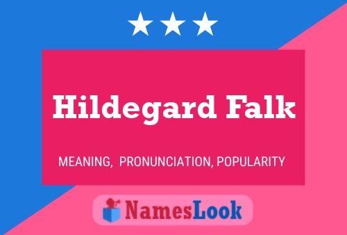 Hildegard Falk 名字海报