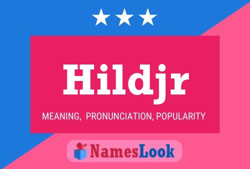 Hildjr 名字海报