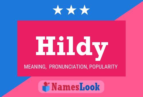 Hildy 名字海报