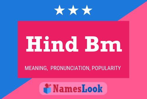 Hind Bm 名字海报