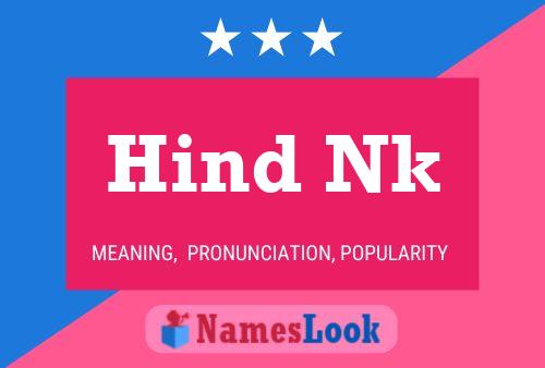 Hind Nk 名字海报