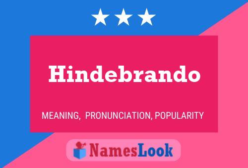 Hindebrando 名字海报