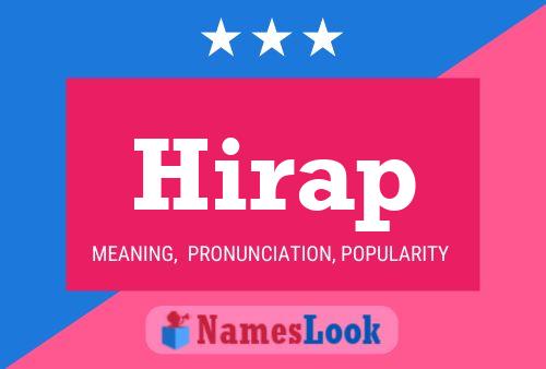 Hirap 名字海报