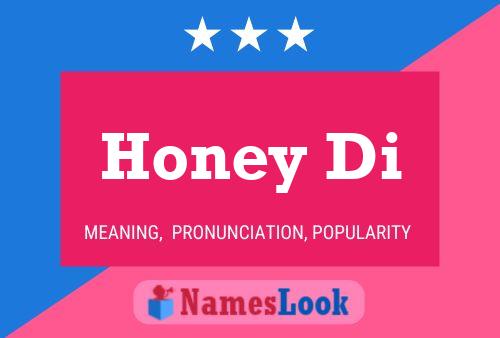 Honey Di 名字海报