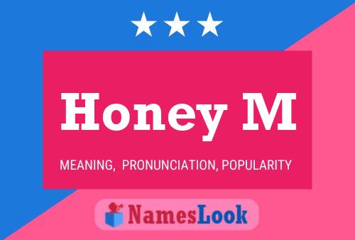 Honey M 名字海报