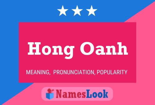 Hong Oanh 名字海报