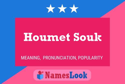 Houmet Souk 名字海报