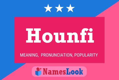 Hounfi 名字海报