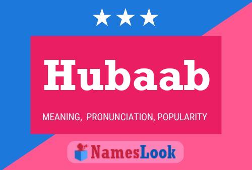 Hubaab 名字海报