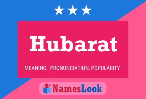 Hubarat 名字海报