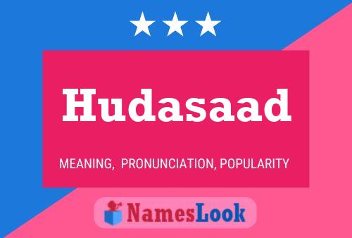 Hudasaad 名字海报