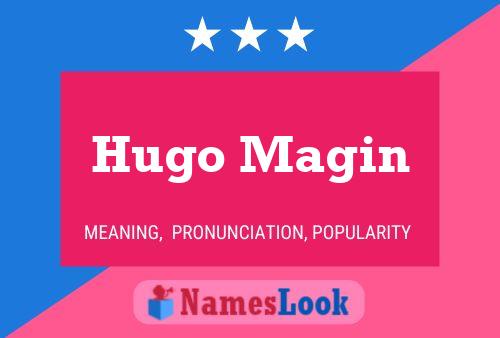 Hugo Magin 名字海报