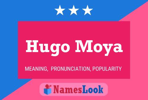 Hugo Moya 名字海报