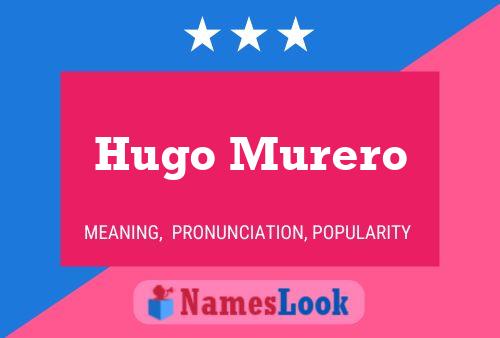 Hugo Murero 名字海报