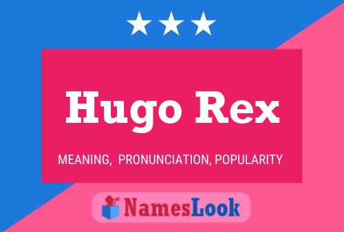 Hugo Rex 名字海报