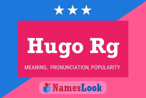 Hugo Rg 名字海报