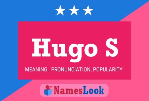 Hugo S 名字海报