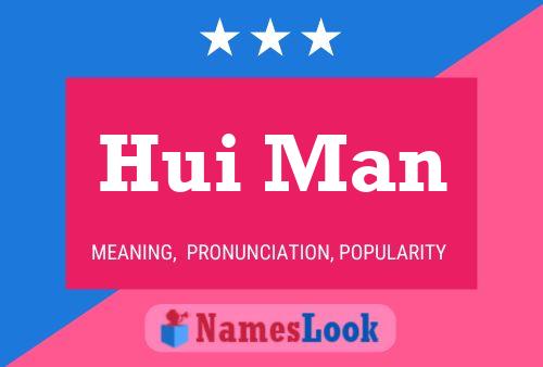 Hui Man 名字海报