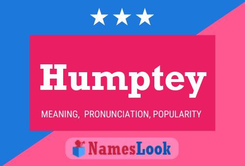 Humptey 名字海报