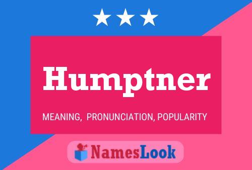 Humptner 名字海报