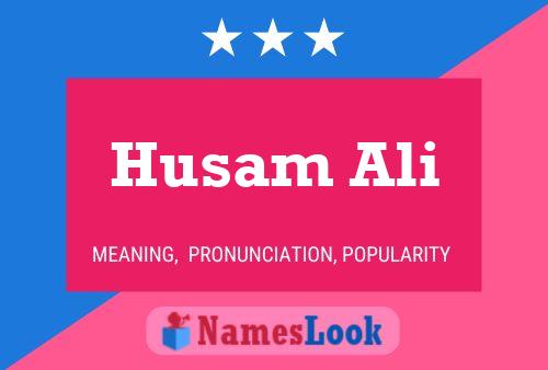 Husam Ali 名字海报