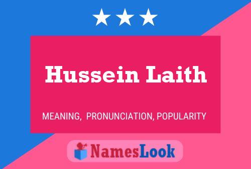 Hussein Laith 名字海报