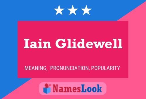 Iain Glidewell 名字海报