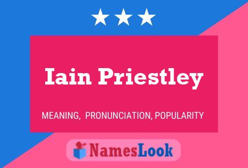 Iain Priestley 名字海报