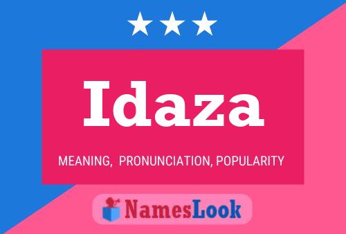 Idaza 名字海报