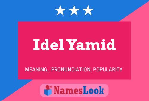 Idel Yamid 名字海报