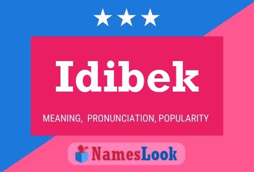 Idibek 名字海报