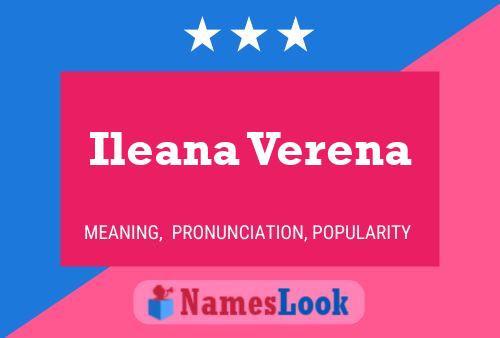 Ileana Verena 名字海报