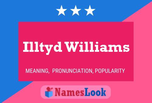 Illtyd Williams 名字海报