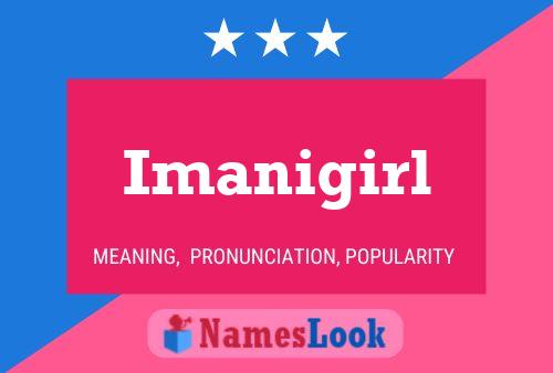 Imanigirl 名字海报