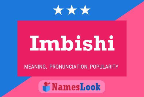 Imbishi 名字海报