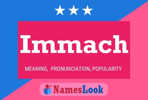 Immach 名字海报