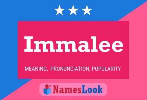 Immalee 名字海报