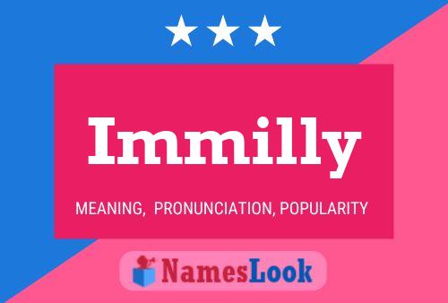 Immilly 名字海报