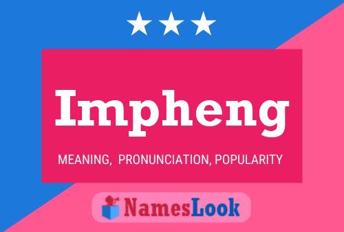 Impheng 名字海报