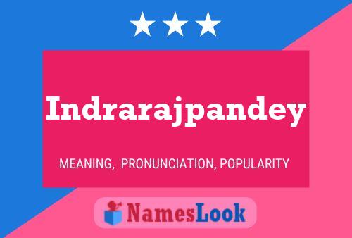 Indrarajpandey 名字海报