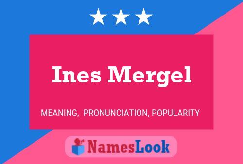 Ines Mergel 名字海报