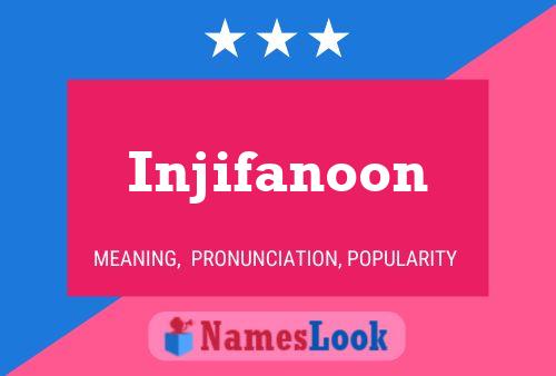 Injifanoon 名字海报