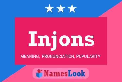 Injons 名字海报