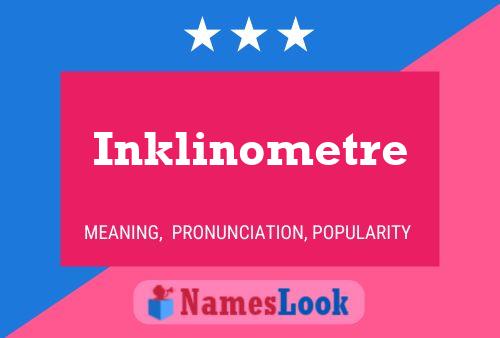 Inklinometre 名字海报