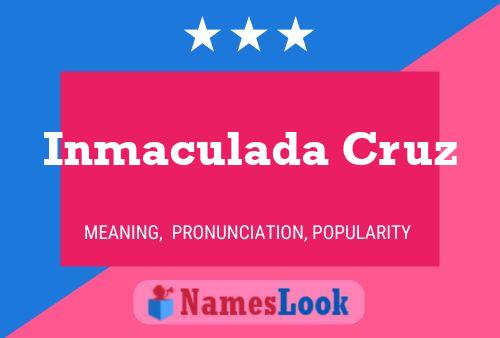 Inmaculada Cruz 名字海报