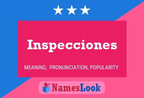 Inspecciones 名字海报